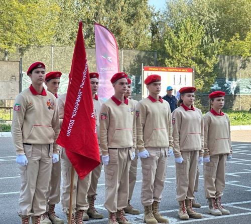 Тетюшане заняли первое место в военно-спортивной игре «Вперед юнармейцы»