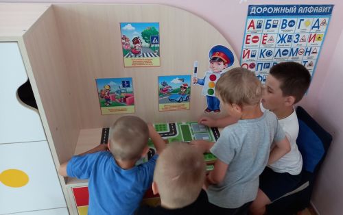 В детских садах Тетюш прошли мероприятия по ПДД