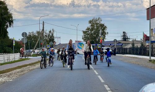 Тетюшане приняли участие в велопробеге «Мир без нацизма»