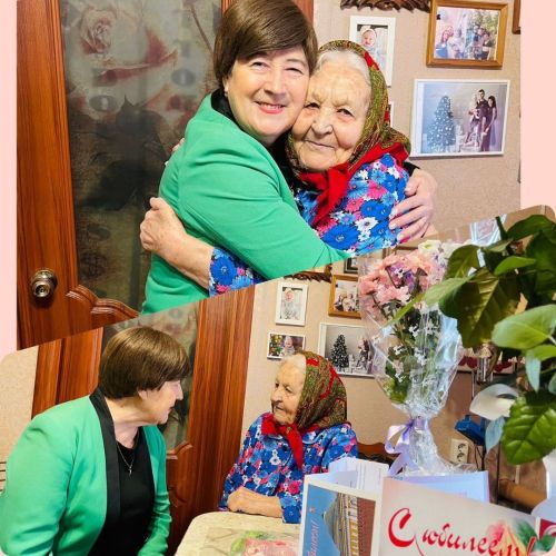 Тетюшанка отметила 95-летие