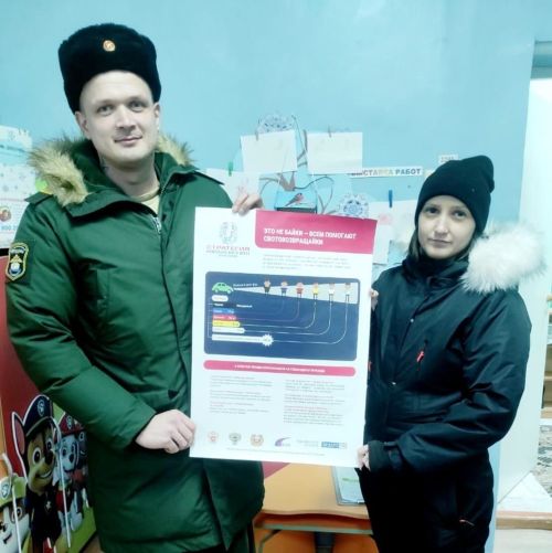 В Тетюшах прошла акция «Стань заметным в темноте!»