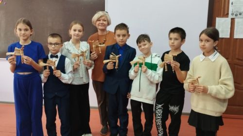 Программа «Пушкинская карта» открыла доступ к искусству и традиционным ремеслам для школьников Кильдюшевской СОШ