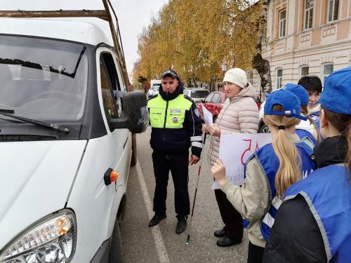 В Тетюшах прошла акция «Белая трость»
