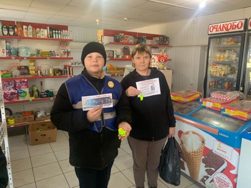 В Тетюшском районе прошла акция по безопасности дорожного движения «Засветись! Носи светоотражатель!»