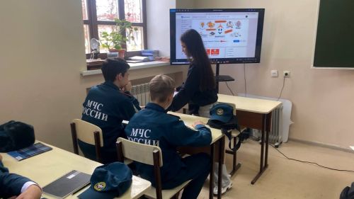 Тетюшский колледж гражданской защиты: студенты учатся безопасному поведению в интернете