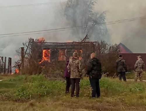 В селе Чинчурино Тетюшского района Татарстана произошел пожар