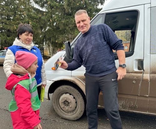 В Тетюшах прошла акция «Ребёнок — главный пассажир» по БДД