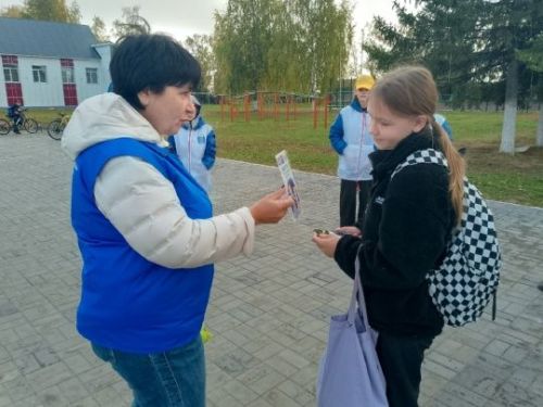 Важный рейд по профилактике ДТП среди школьников