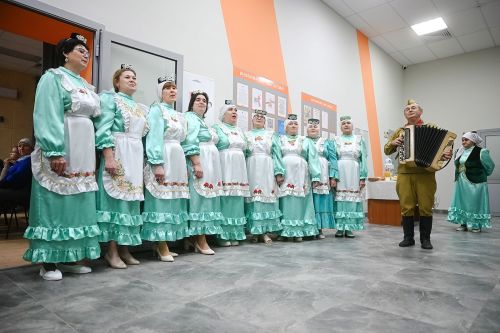 В селе Алабердино Тетюшского района представили спектакль о любви и войне
