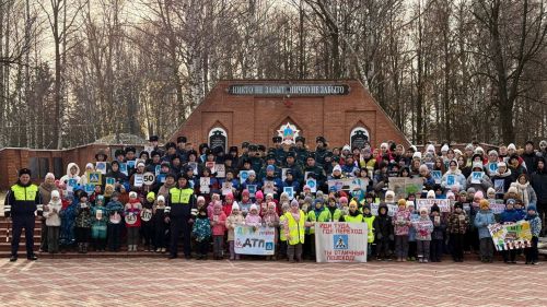 В Тетюшах почтили память жертв ДТП массовой акцией!