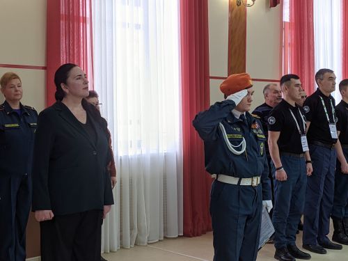 В Тетюшах стартовал чемпионат профмастерства по пожарной безопасности