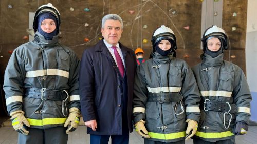 Министр образования Татарстана проверил условия обучения в Тетюшском районе