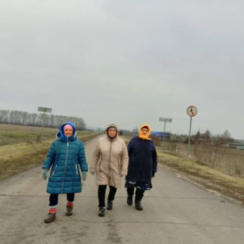 В селе Кушкуй активисты делают шаги к здоровому образу жизни