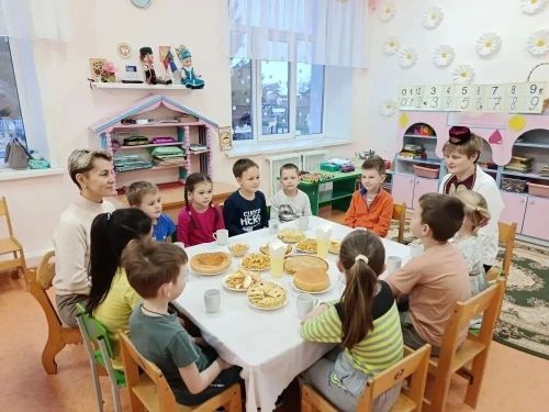 Воспитанники Детского сада «Сказка» познавали мир национальной кухни Татарстана!