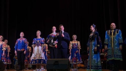 Концерт Государственного ансамбля песни и танца «Волга» в Тетюшах