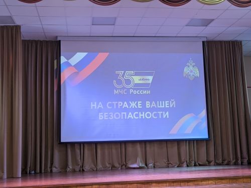 В Тетюшском колледже гражданской защиты прошел концерт, подвященный Дню спасателя