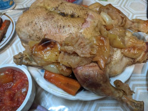 Рецепт: Рождественская утка