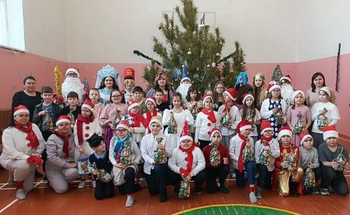 Новогоднее волшебство в Тетюшской татарской школе