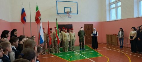 Встреча с героем в Тетюшской татарской школе