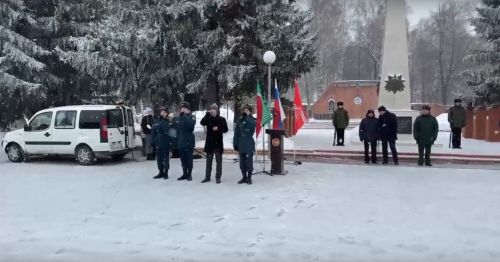 В Тетюшах проходит митинг «Афганистан – без права на забвение»