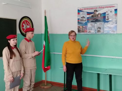 Нармонским школьникам рассказали о воине-интернационалисте