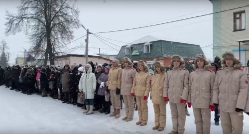 В Тетюшах проходит митинг «Афганистан – без права на забвение»