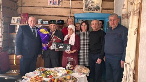 Житель села Алабердино Тетюшского района отметил 90-летие