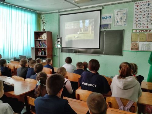 Большетарханские школьники развивали навыки безопасного поведения на дороге