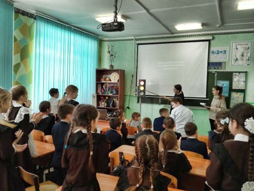Большетарханские школьники развивали навыки безопасного поведения на дороге