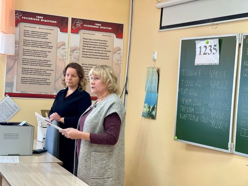В Тетюшском районе провели акцию акции «Сдаем вместе. День сдачи ЕГЭ родителями»