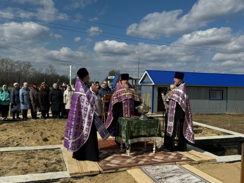 В Тетюшах заложен фундамент нового храма