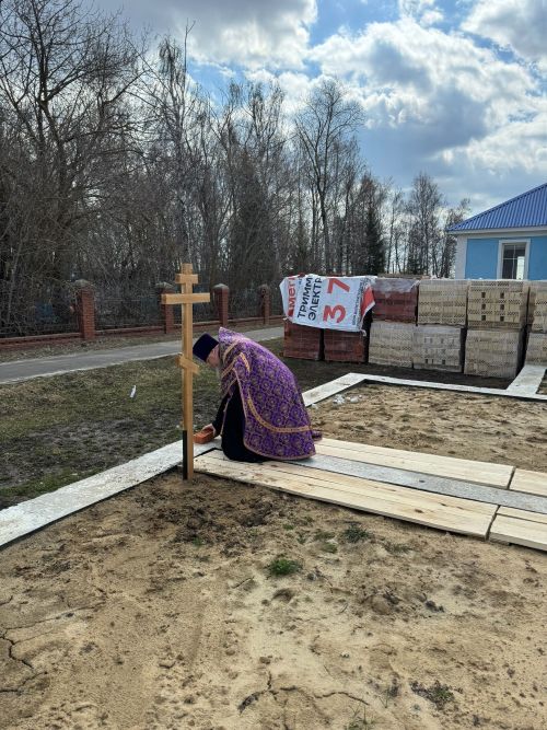 В Тетюшах заложен фундамент нового храма