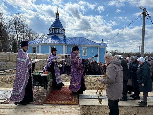 В Тетюшах заложен фундамент нового храма