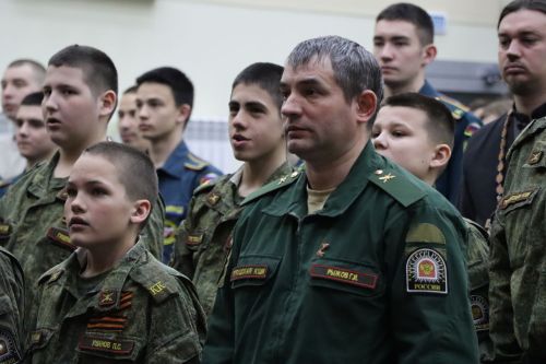 В Тетюшах прошла торжественная церемония проводов в армию