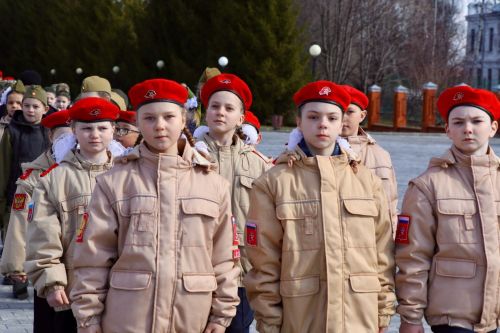 Торжественный старт в Тетюшах игры «Зарница 2.0!»