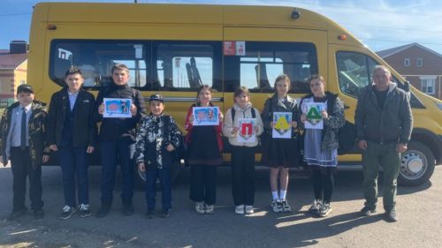 В селе Вожжи провели Урок безопасности по ПДД