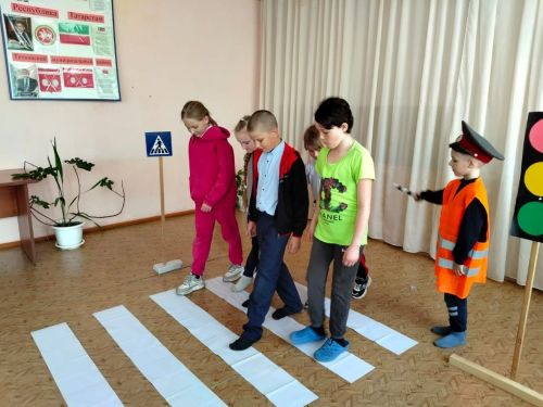 «Осторожно, дорога!»: дети учатся безопасности в селе Монастырское