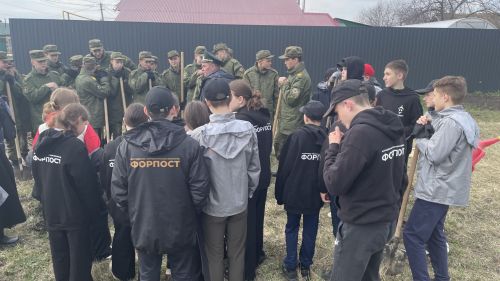 В Тетюшах проходит акция «Сады памяти»
