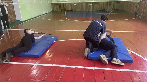 В Большетарханской школе прошел турнир по стрельбе
