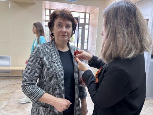 Продолжается акция «Георгиевская ленточка»