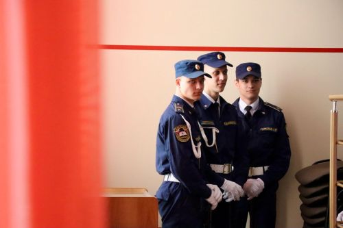 Знамя Победы передано в День пожарной охраны в Тетюшах