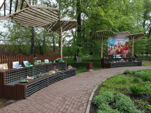 В Центральном парке Тетюш организовали выставку «Техника Победы»