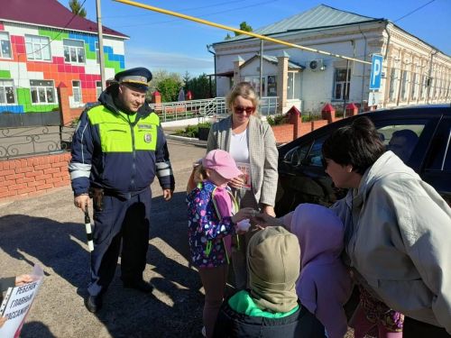 Акция «Ребёнок — главный пассажир» в детском саду «Березка»