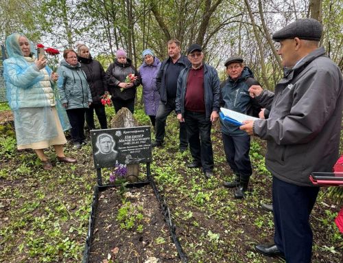 В Тетюшском районе открыли памятник красноармейцу Пилиперу