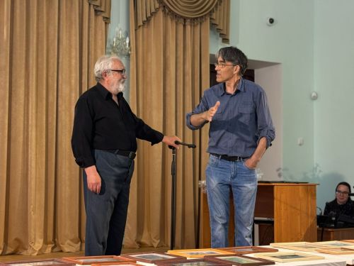 Творческий вечер художника и поэта Виктора Арапова в Тетюшах