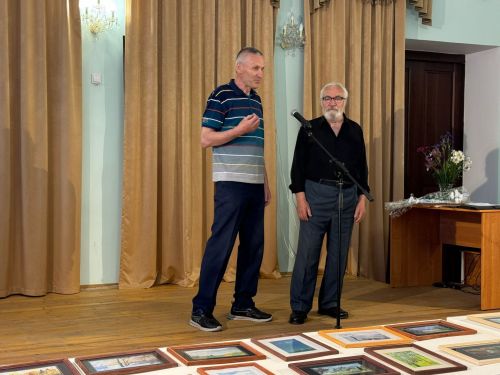 Творческий вечер художника и поэта Виктора Арапова в Тетюшах