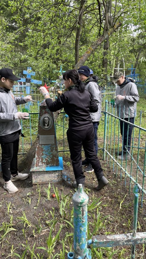 Форпостовцы увековечили подвиг ветерана Великой Отечественной войны в Тетюшском районе