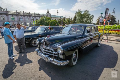 Ретро-автопробег «Казанский обвод — по следам войны» в Тетюшах