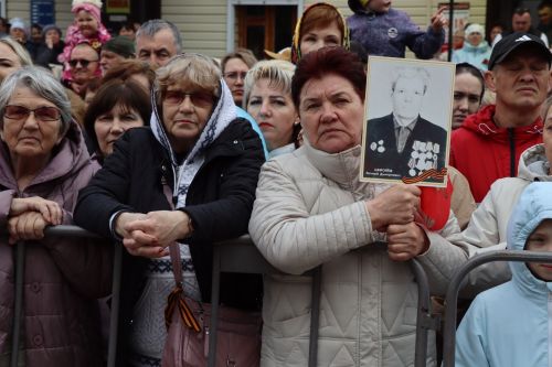 В Тетюшах прошел торжественный митинг ко Дню Победы