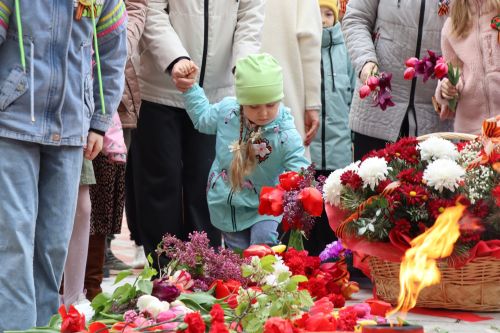 В Тетюшах прошел торжественный митинг ко Дню Победы